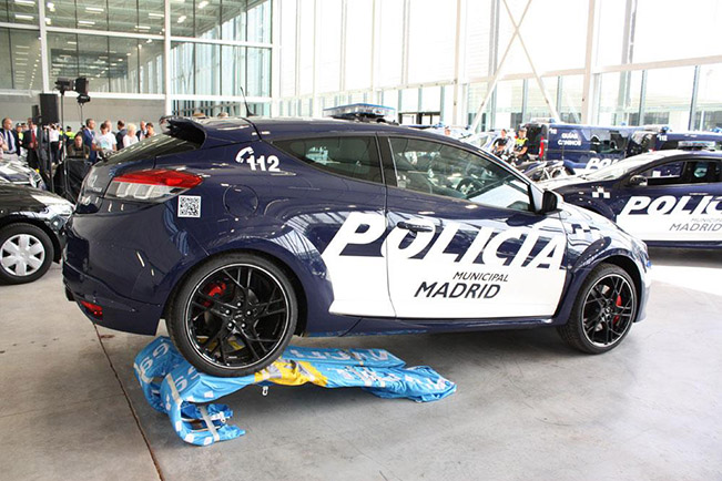 Renault Megane RS Madrid Police - Side