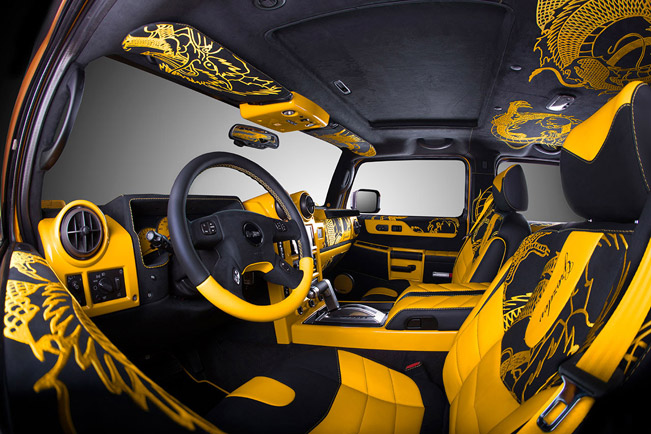 Hummer H2 By Vilner - Interior