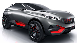 Peugeot Quartz Concept - Ultra-Athletic Crossover