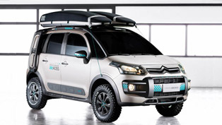 citroen c3 aircross lunar concept: strange and sweet as the cactus?