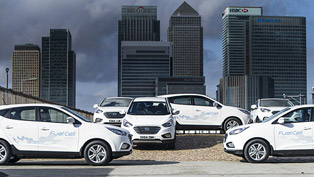 Hyundai Delivers First Hydrogen Fuel Cell Vehicles to UK Customers