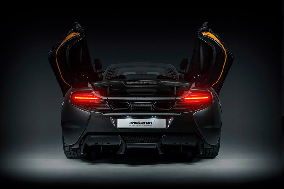 McLaren MSO 650S Project Kilo - rear