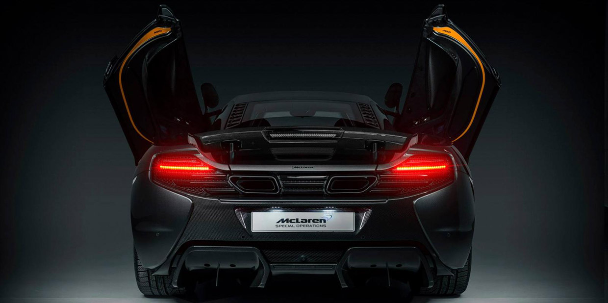 McLaren MSO 650S Project Kilo - Rear view