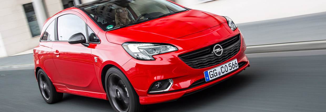 Opel Corsa ECOTEC Turbo Front and Side View 