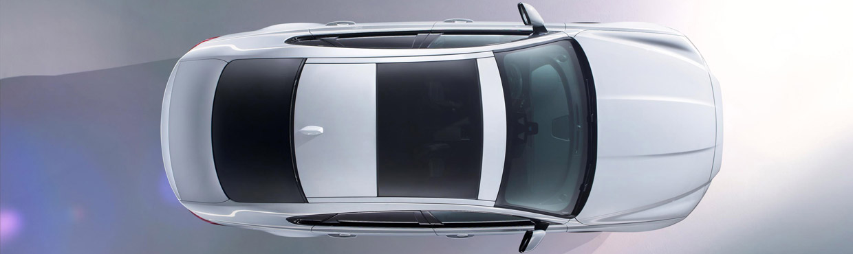 Top View of 2016 Jaguar XF