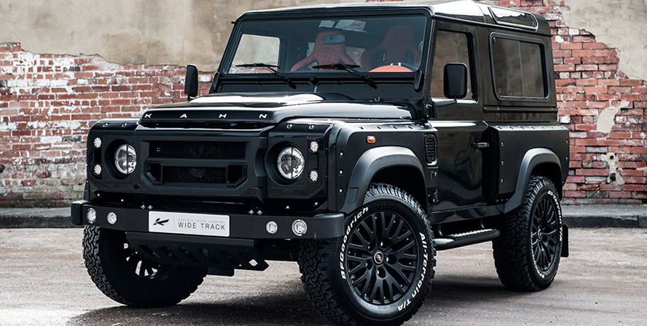 Kahn Land Rover Defender CWT Front and Side View