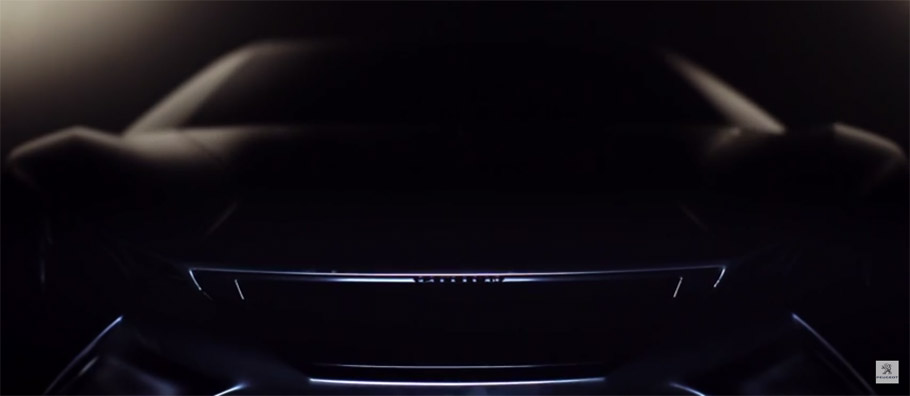 Peugeot Mystery Concept Car Teaser