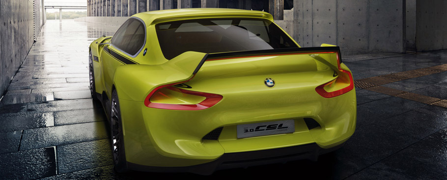 2015 BMW 3.0 CSL Hommage Concept - Rear Angle View