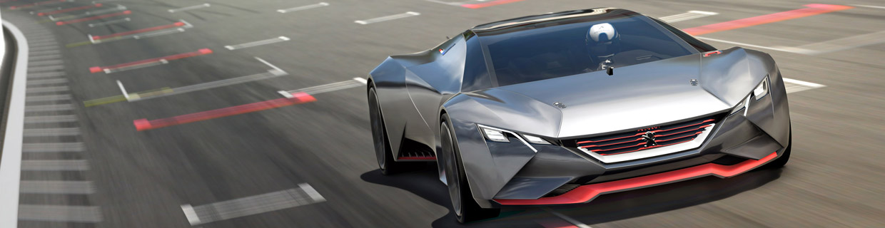 Peugeot Vision GT Front View