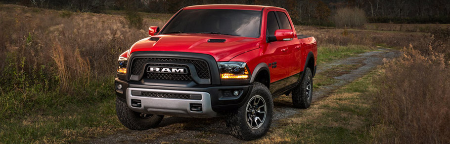 2015 Dodge Ram 1500 Rebel Fitted with Toyo Open Country Pack