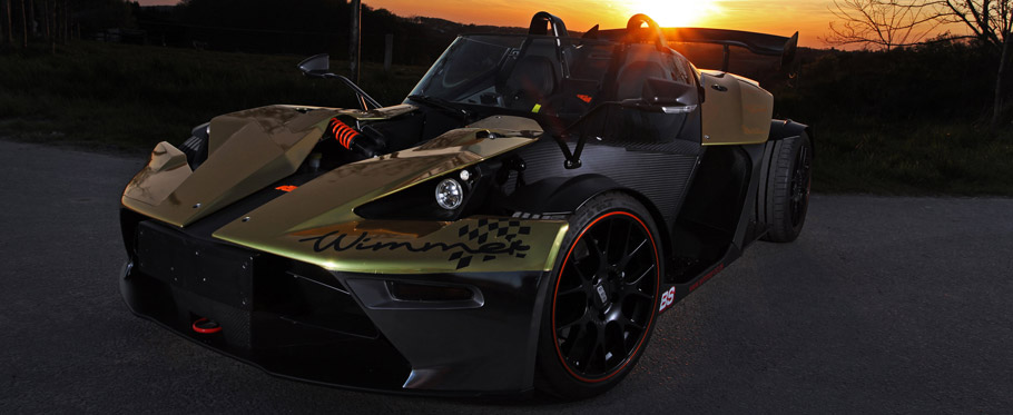 2015 KTM X-Bow GT Dubai-Gold-Edition by Wimmer Rennsporttechnik Front View