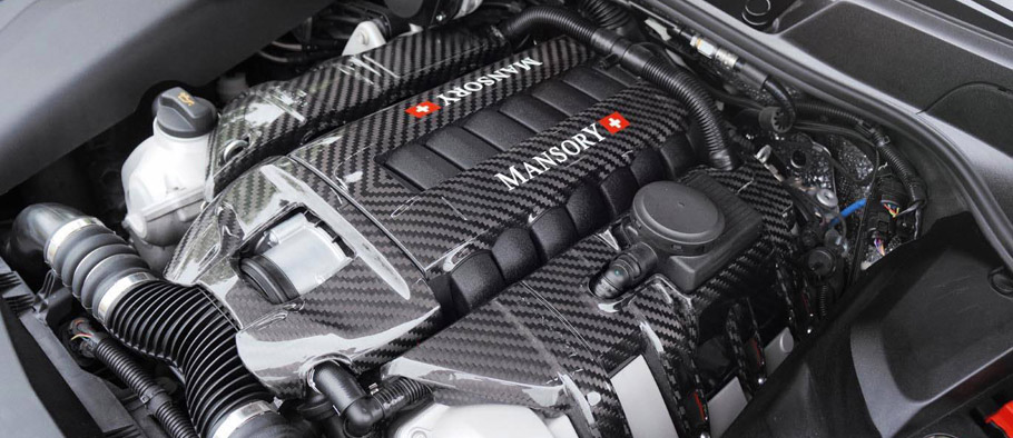 MANSORY Porsche Cayenne Turbo S Engine