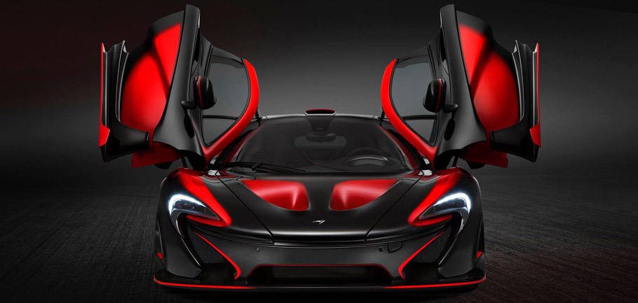 McLaren P1 by MSO in Red and Black