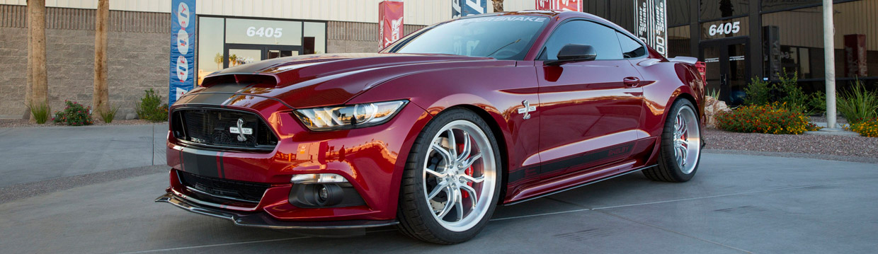 2015 Shelby Super Snake Front and Side View