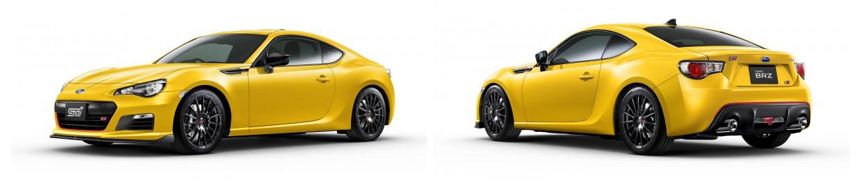 Subaru BRZ tS Front and Rear 