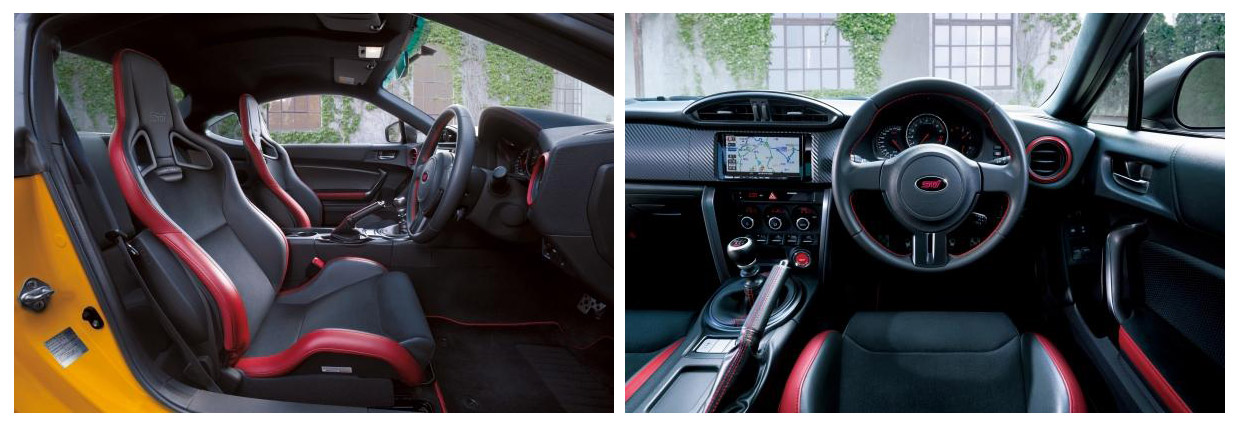 Subaru BRZ tS Interior 