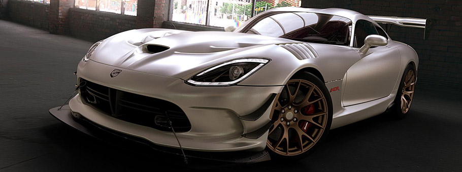 2016 Dodge Viper ACR with new matte exterior finish