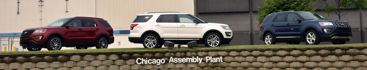2016 Ford Explorer at Chicago Assembly Plant