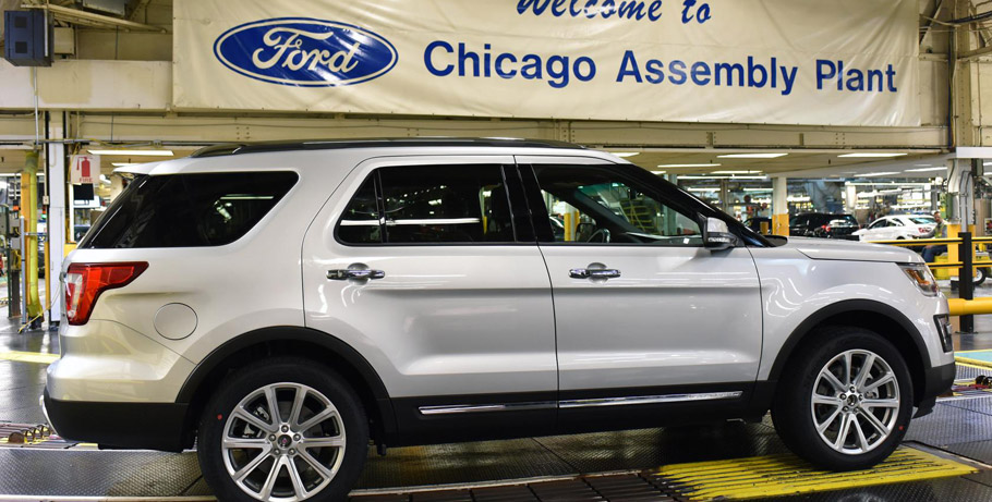 2016 Ford Explorer at Chicago Assembly Plant