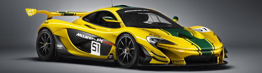 McLaren P1 GTR Side View