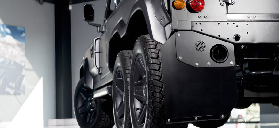 Kahn Flying Huntsman 6X6 Concept Rear View