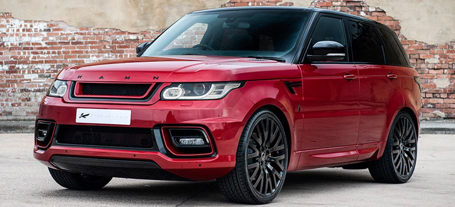 Kahn Range Rover Sport 400LE front and side view 