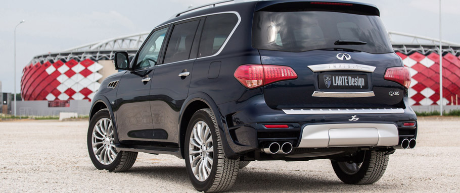 LARTE Design Infiniti QX80 LR3  Rear View