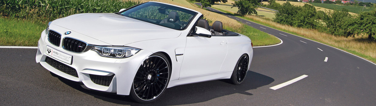 mbDESIGN BMW M4 Convertible front view