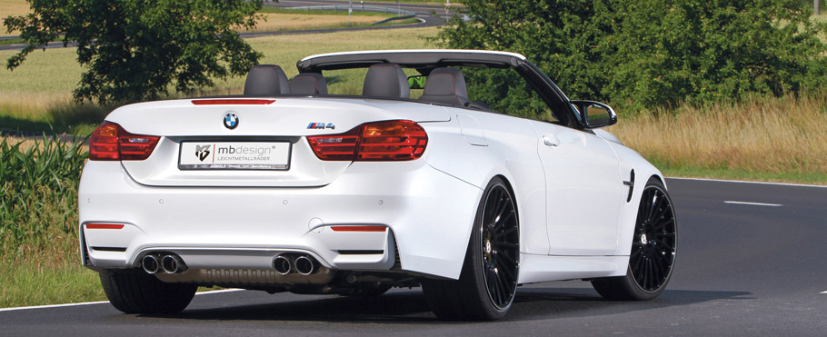 mbDESIGN BMW M4 Convertible  Rear View