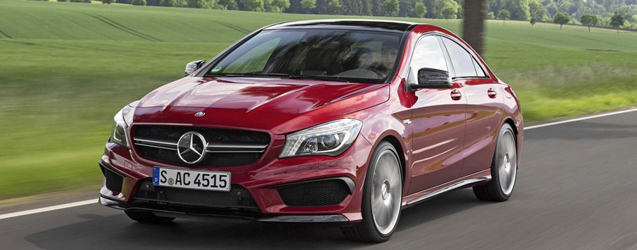 2016 Mercedes-Benz CLA 45 AMG Front View