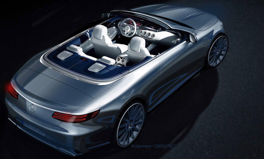 2015 Mercedes S-Class Cabriolet - Rear Angle View