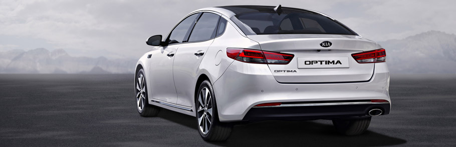  2016 Kia Optima Rear View