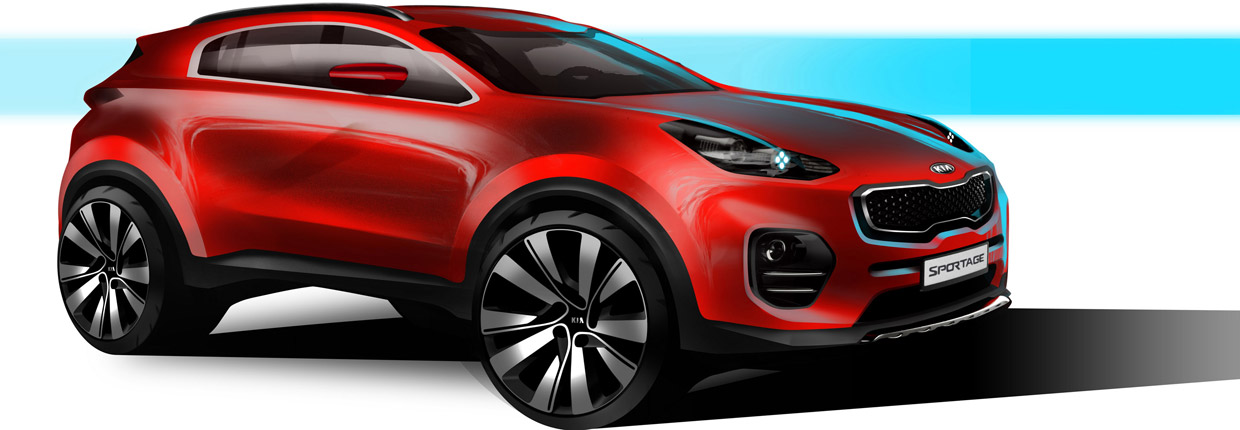 2016 Kia Sportage Teaser Side View 