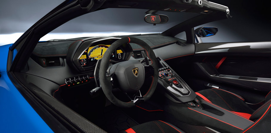 2017 Lamborghini Aventador LP 750-4 SuperVeloce Roadster Interior