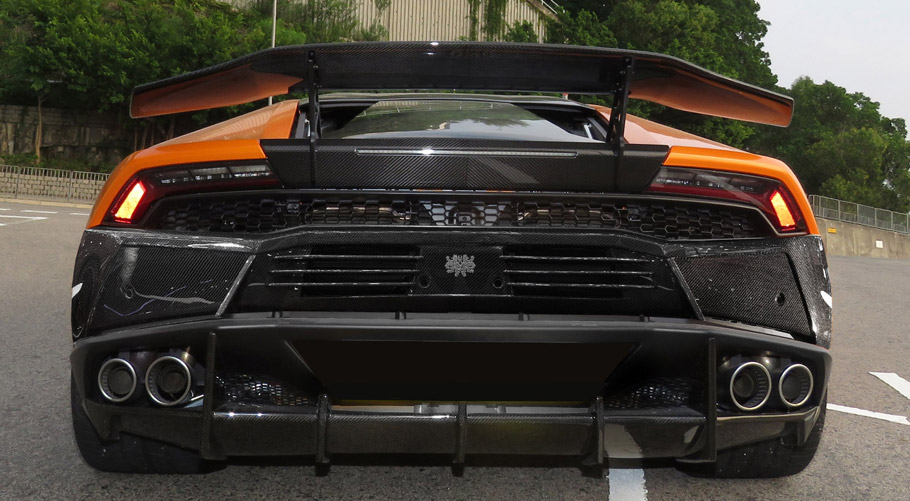 Lamborghini Huracan Limited Edition LP1088 E-GT by DMC  Rear View 