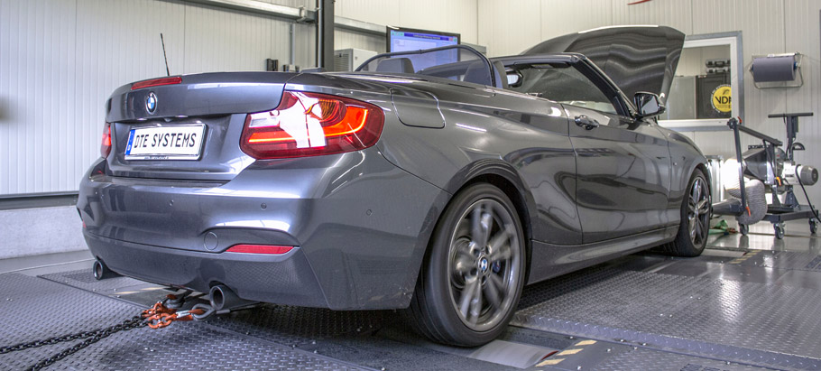 DTE-Systems BMW M235i Rear View