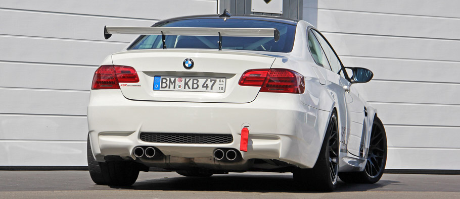 KBR Motorsport BMW E92 M3 Clubsport Rear View