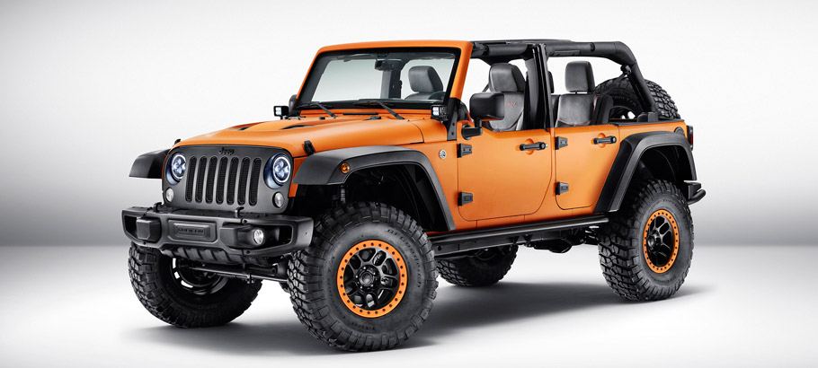 Jeep Wrangler Rubicon Sunriser Front View