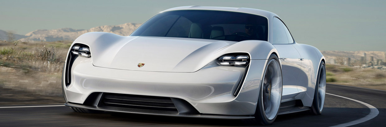 Porsche Mission E Front View