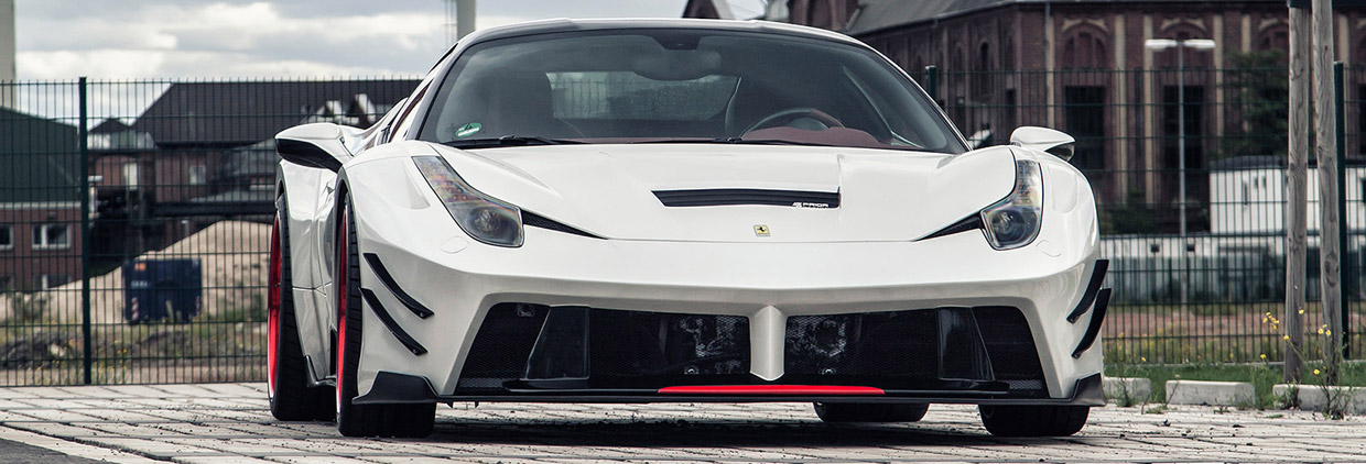 Prior Design Ferrari Italia F458 Front View