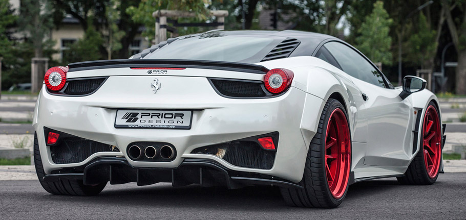 Prior Design Ferrari Italia F458 Rear View