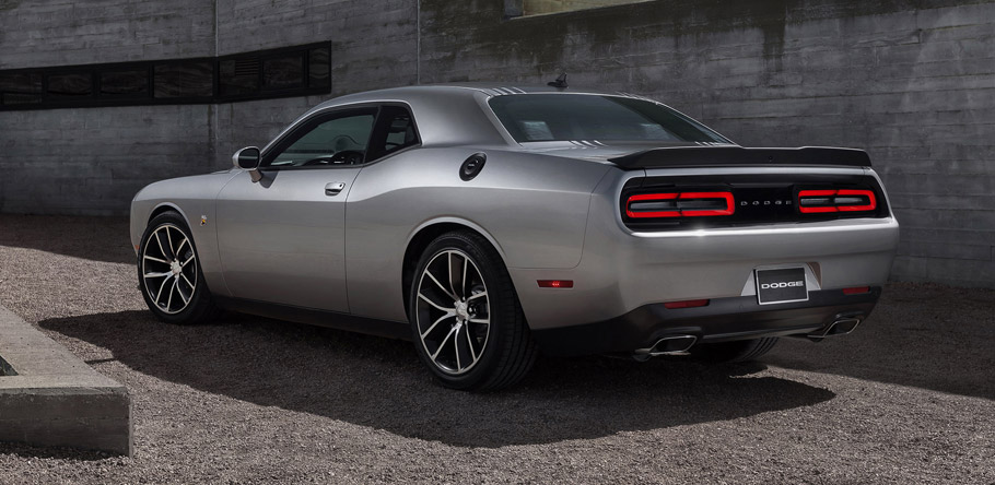  2016 Dodge Challenger Blacktop Rear View