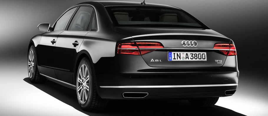 2016 Audi A8 Security - Rear Angle