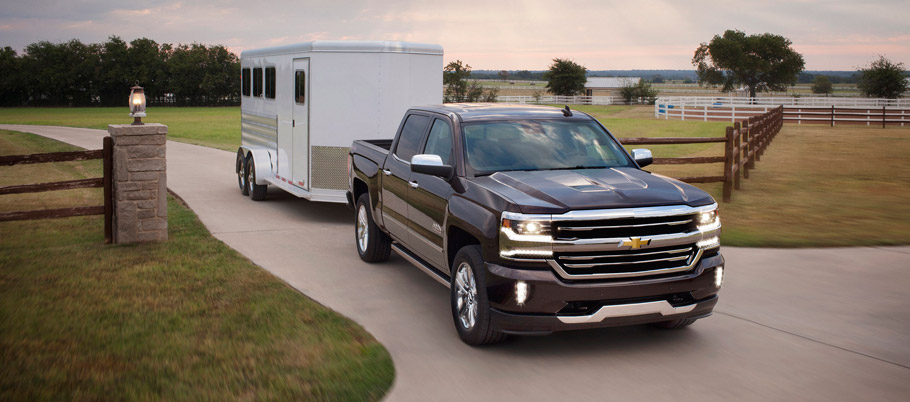 Chevrolet Silverado Front View