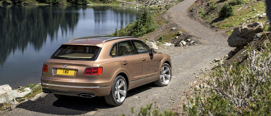 2017 Bentley Bentayga Rear View