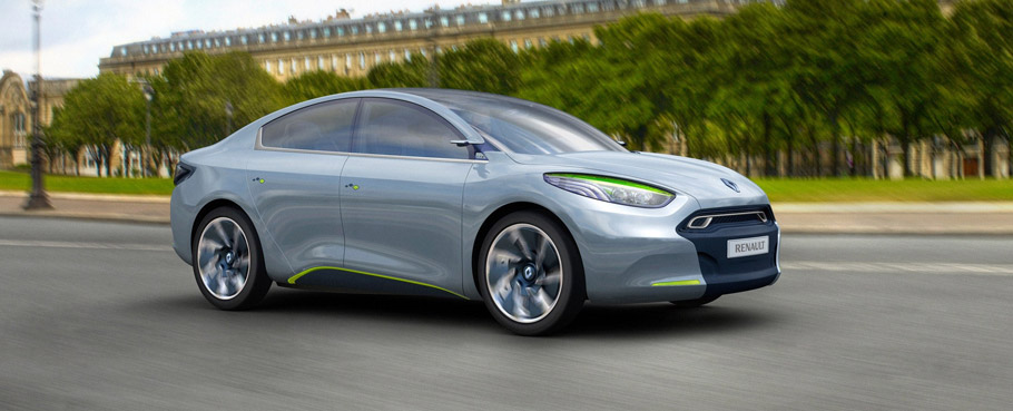 Renault Fluence Z.E. Concept Side View