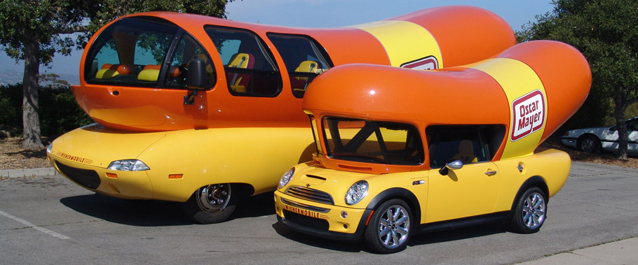 Oscar Mayer Weinermobile Side View