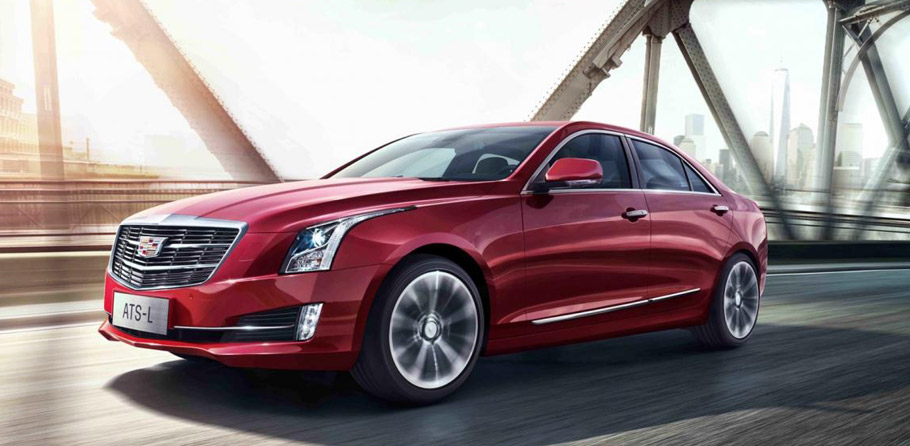 Cadillac ATS-L Luxury Sport Sedan Side View