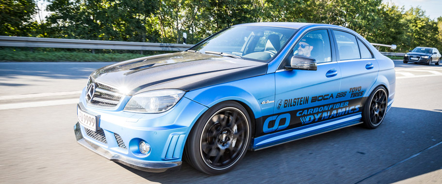 Carbonfiber Dynamics Mercedes-Benz C63 AMG  Side View