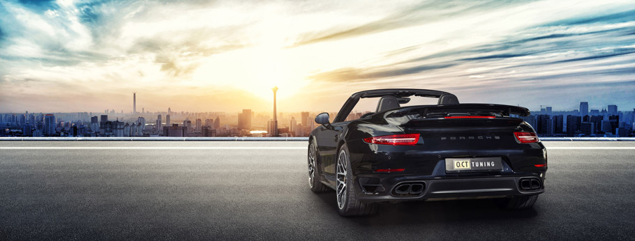 2015 O.CT Porsche 911 Turbo S Rear View